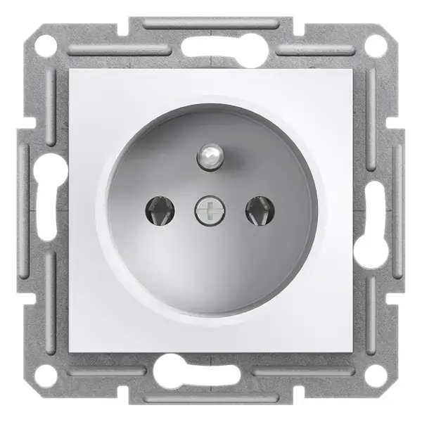 Schneider Electric - EPH2870121 - Asfora Pin-e. Socket Out. w/o Frm White - 1