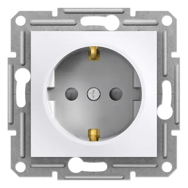 Schneider Electric - EPH2970221 - Asfora Side-e. S.O. w/Shtr w/o Frm White - 1