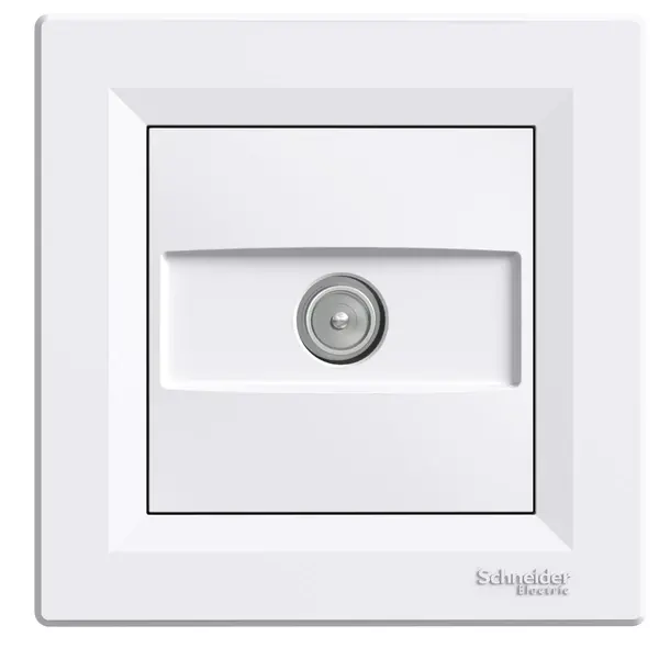Schneider Electric - EPH3200321 - Asfora TV Skt Intermdt 8dB w/o Frm White - 1