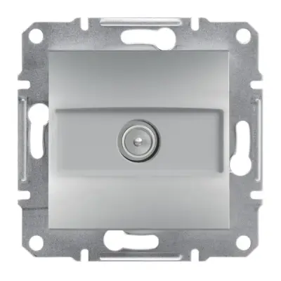 Schneider Electric - EPH3200361 - Asfora TV Socket Intermediate 8dB Alum - 1