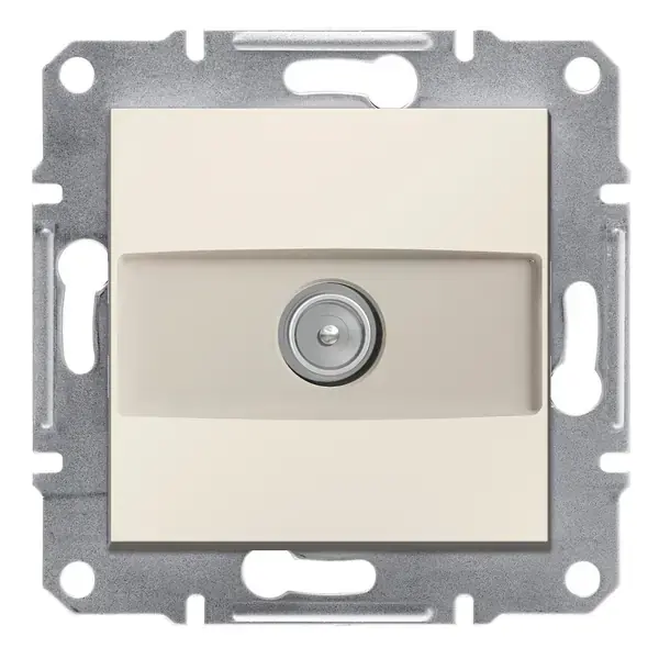 Schneider Electric - EPH3270323 - Asfora TV Skt Intermdt 8dB w/o Frm Cream - 1