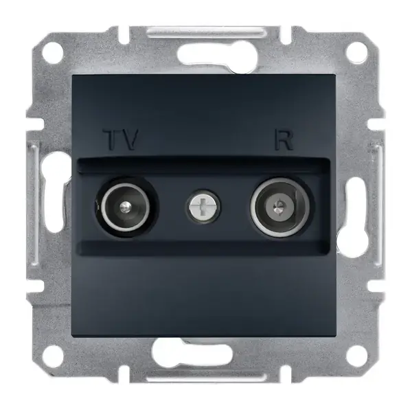 Schneider Electric - EPH3300271 - ASFORA TV/R PRIZI GECISLI 4dB ANTRASIT - 1