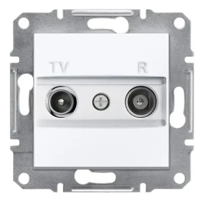 Schneider Electric - EPH3300721 - ASFORA TV/R PRİZİ, SONLU, ÇER.SİZ, BYZ - 1