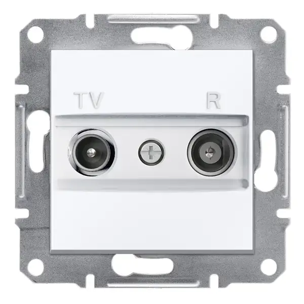Schneider Electric - EPH3300721 - ASFORA TV/R PRİZİ, SONLU, ÇER.SİZ, BYZ - 1