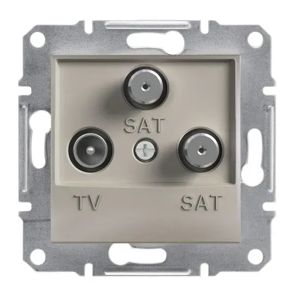 Schneider Electric - EPH3600169 - Asfr TV/SAT/SAT Socket Ending 1dB Bronz - 1