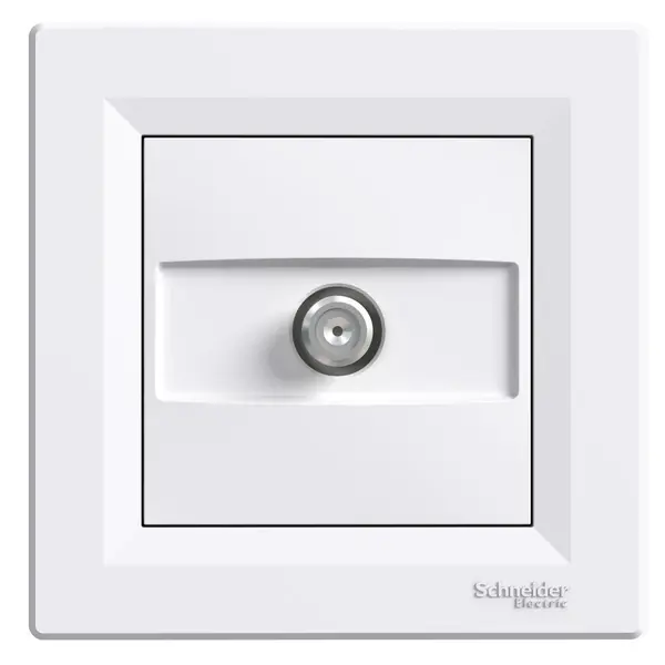 Schneider Electric - EPH3700121 - Asfora SAT Socket Ending 1dB White - 1