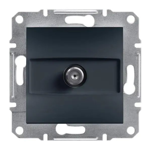 Schneider Electric - EPH3700271 - ASFORA SAT PRIZ GECISLI 1dB ANTRASIT - 1