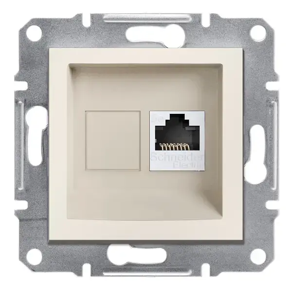 Schneider Electric - EPH4370123 - Asfora RJ45 Cat5e UTP Data S w/o Frm Crm - 1