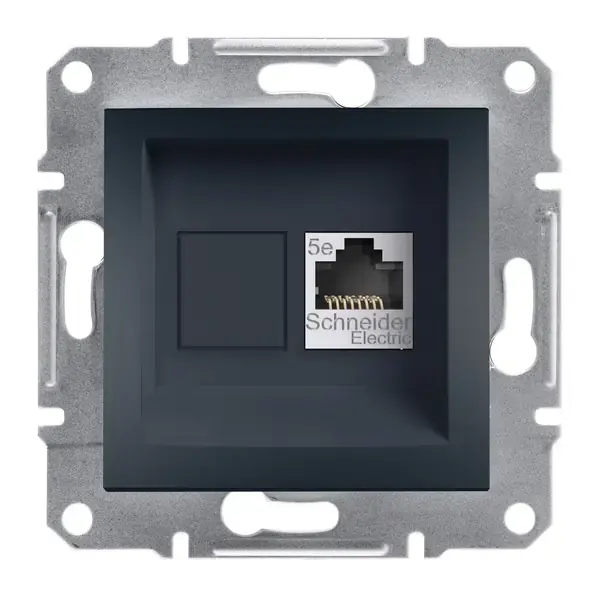 Schneider Electric - EPH5000171 - ASFORA 1*RJ45 CAT.5 STP,ANTRASIT - 1