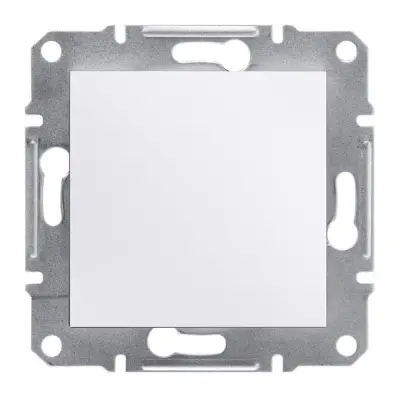 Schneider Electric - EPH5670121 - Asfora Blind Cover w/o Frm White - 1