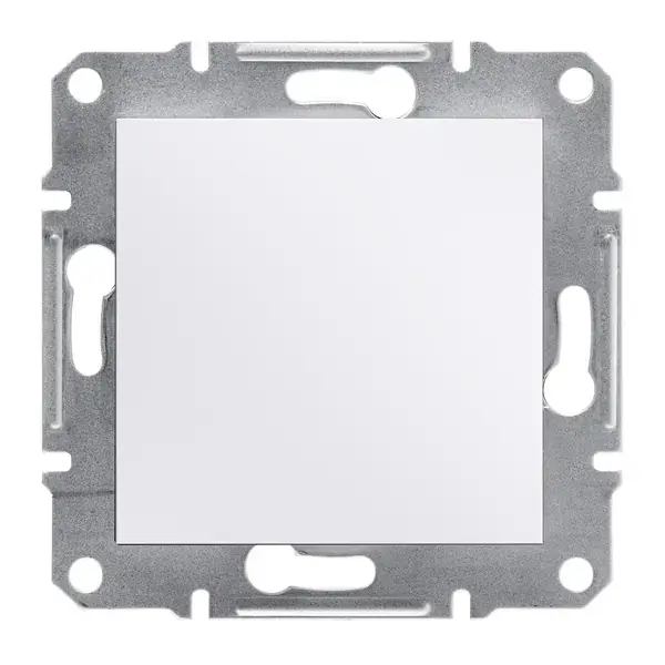 Schneider Electric - EPH5670121 - Asfora Blind Cover w/o Frm White - 1
