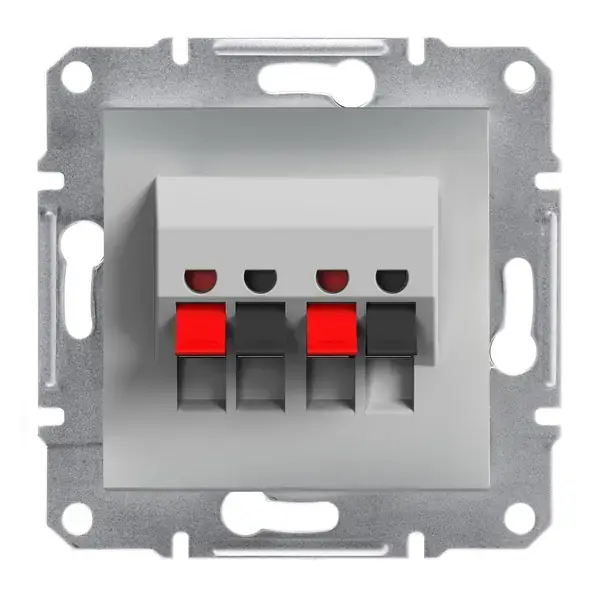 Schneider Electric - EPH5700161 - Asfora 2xLoudspeaker Outlet Alm - 1