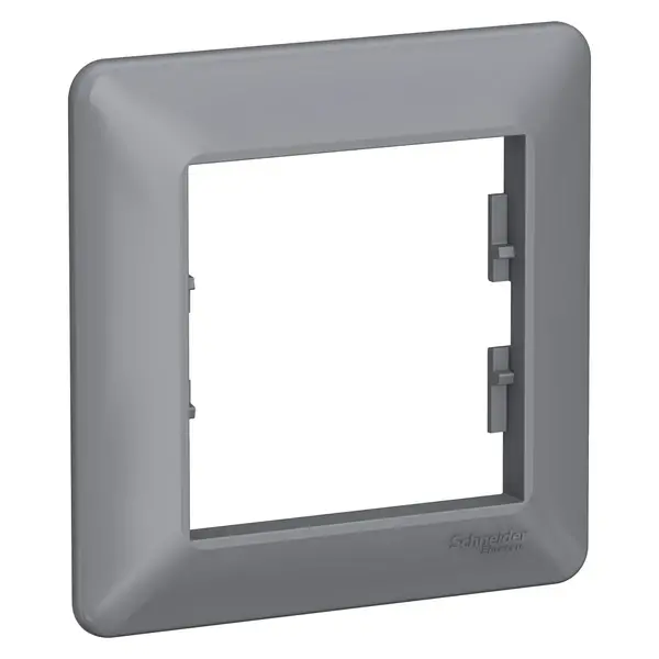 Schneider Electric - EPH5805162 - Asfora EM 1-gang Horizontal Frame Steel - 1