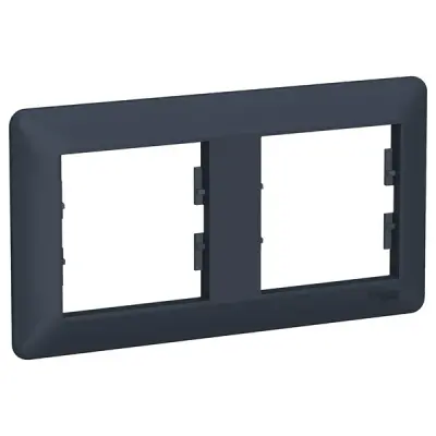Schneider Electric - EPH5805271 - Asfora EM 2-gang Horizontal Frame Ant - 1
