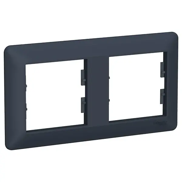 Schneider Electric - EPH5805271 - Asfora EM 2-gang Horizontal Frame Ant - 1