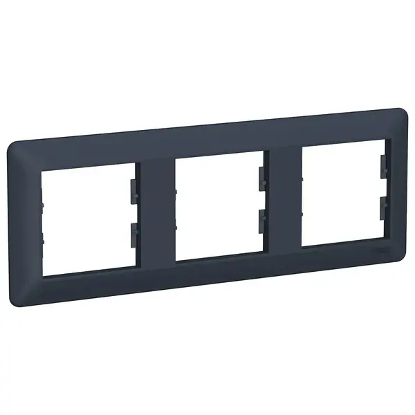 Schneider Electric - EPH5805371 - Asfora EM 3-gang Horizontal Frame Ant - 1
