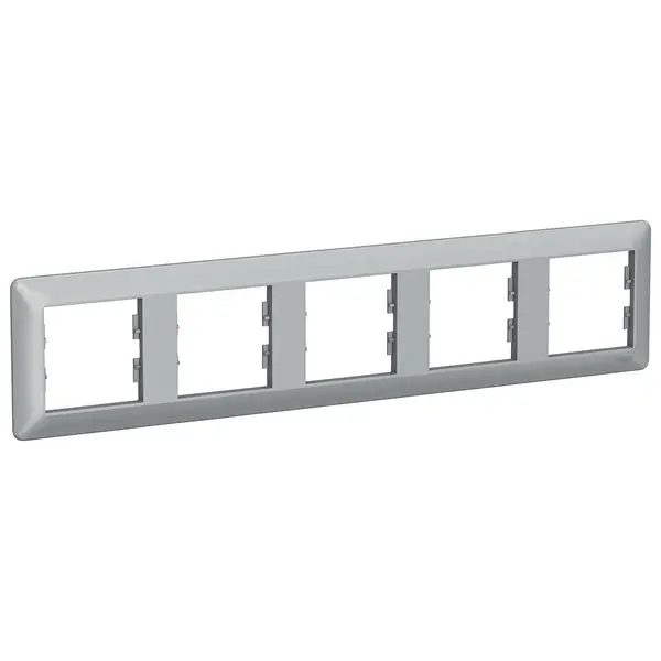Schneider Electric - EPH5805561 - Asfora EM 5-gang Horizontal Frame Alm - 1