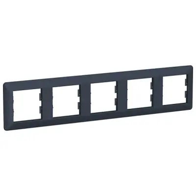 Schneider Electric - EPH5805571 - Asfora EM 5-gang Horizontal Frame Ant - 1