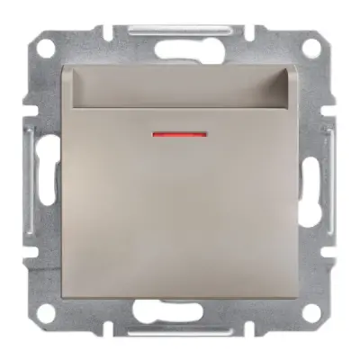 Schneider Electric - EPH6300169 - Asfora Elect. Keycard Switch Bronz - 1