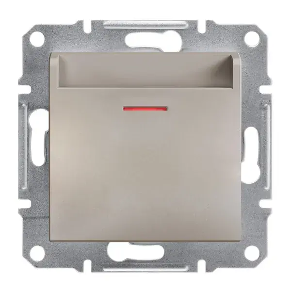 Schneider Electric - EPH6300169 - Asfora Elect. Keycard Switch Bronz - 1