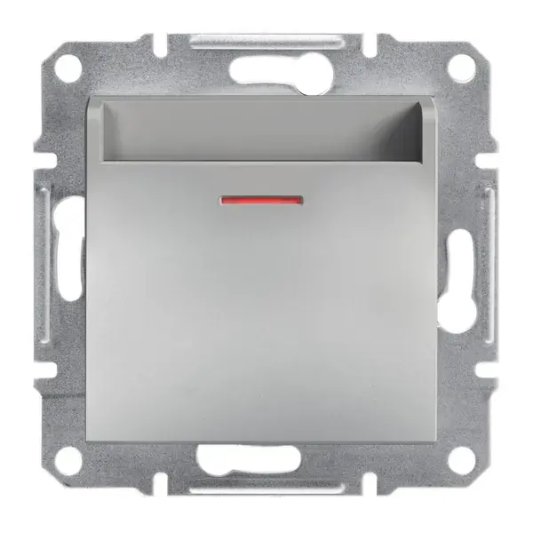 Schneider Electric - EPH6300561 - Key card switch w/o insert w/o frame, al - 1