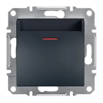 Schneider Electric - EPH6300571 - Asfora Key Card Sw. w/o Insert Anth - 1