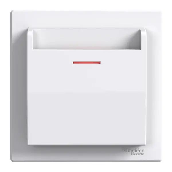 Schneider Electric - EPH6370521 - Key card switch w/o insert w/o frame, wh - 1