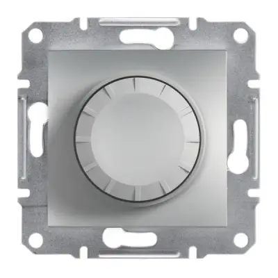 Schneider Electric - EPH6400161 - Asfora Rotary Dimmer 600VA 2W SktAlum - 1