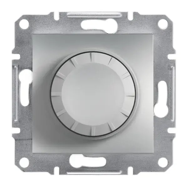 Schneider Electric - EPH6400161 - Asfora Rotary Dimmer 600VA 2W SktAlum - 1