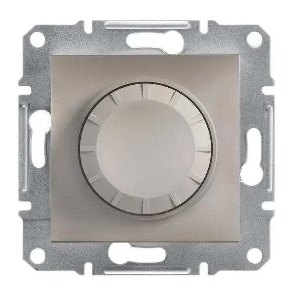Schneider Electric - EPH6400169 - Asfora Rotary Dimmer 600VA 2W SktBronz - 1