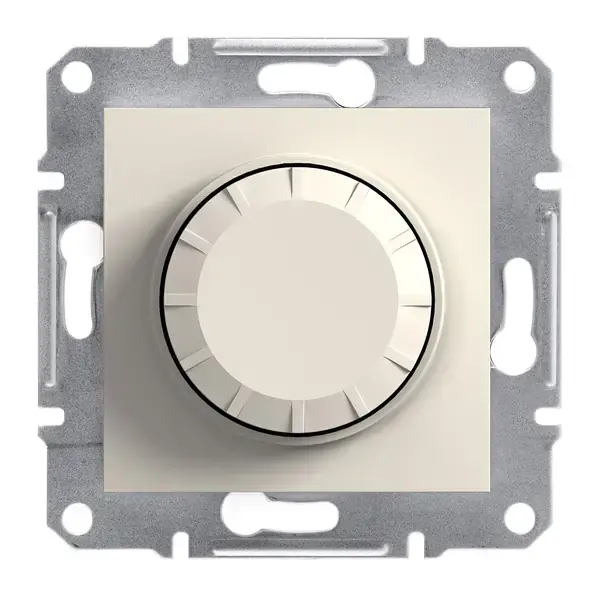 Schneider Electric - EPH6470123 - Asfora Rtry Dmmr 600VA 2W w/o Frm Cream - 1