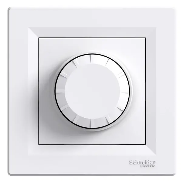 Schneider Electric - EPH6500121 - Asfora Rtry Dimmer 600VA 2W LocL White - 1