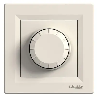 Schneider Electric - EPH6600123 - Asfora Rtry Dimmer 315VA 2W Cream - 1