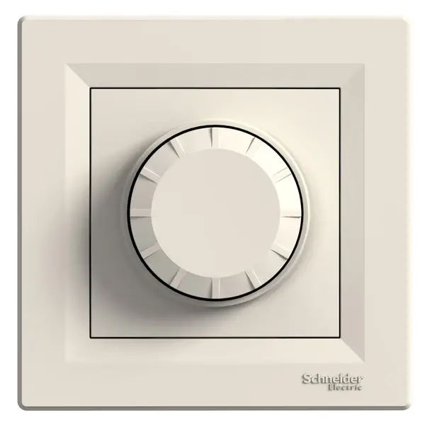 Schneider Electric - EPH6600123 - Asfora Rtry Dimmer 315VA 2W Cream - 1