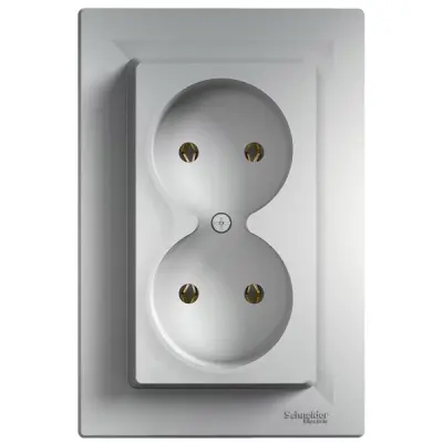 Schneider Electric - EPH9700261 - Asfora Double SO PL std aluminium - 1