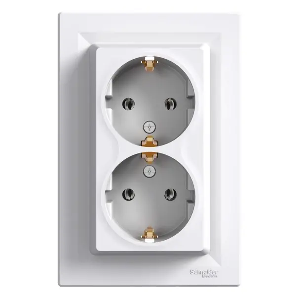 Schneider Electric - EPH9900121 - Asfora Side-e. Double S.O 16A PL Std Wht - 1