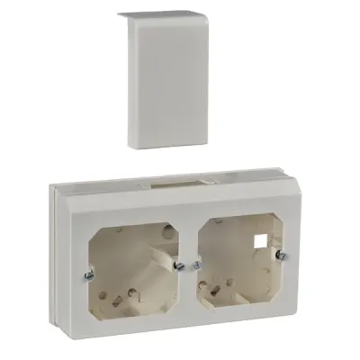 Schneider Electric - ETK20596 - Ultra Universal Inst. Box Kit 2 module - 1