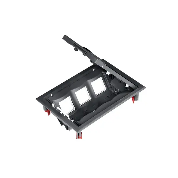 Schneider Electric - ETK44112 - Ultra Floor Outlet Box 6 modules - 1