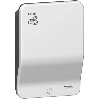 Schneider Electric - EVB1A22P2KI - EVLINK SMART WALLBOX 7 22 KW T2 KEY - 1