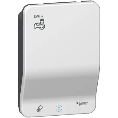 Schneider Electric - EVB1A22P2RI - EVLINK SMART WALLBOX 7 22 KW T2 RFID - 1