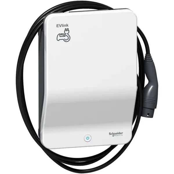 Schneider Electric - EVB1A22PCKI - EVLINK SMART WALLBOX 22 KW CABLE T2 KEY - 1