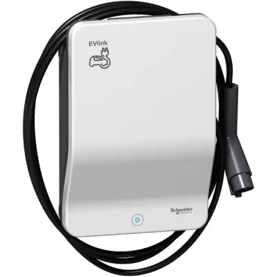 Schneider Electric - EVB1A7PAKI - EVLINK SMART WALLBOX 7 KW CABLE T1 KEY - 1