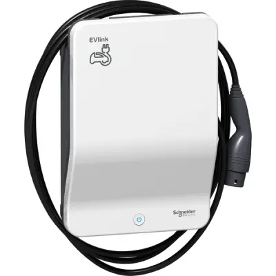 Schneider Electric - EVH2S22P0CK - W-box STD w/ cable T2 22kW Chrg. Stat. - 1