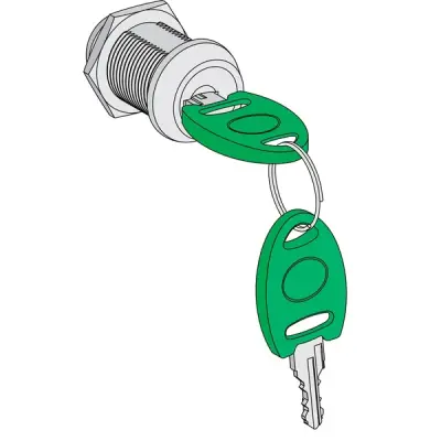 Schneider Electric - EVP1HLSR - EV-L Key lock W-box STD Random comb. - 1