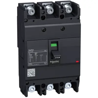 Schneider Electric - EZC250H3125 - MG EZC250 36KA 415V 3P 125A - 1