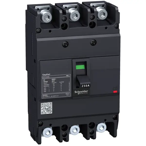 Schneider Electric - EZC250H3125 - MG EZC250 36KA 415V 3P 125A - 1