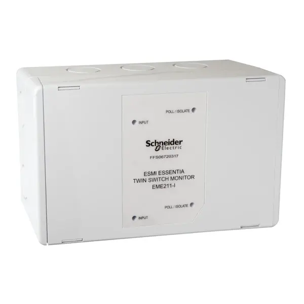 Schneider Electric - FFS06720317 - Essentia Twin Switch Monitor EME210-I - 1