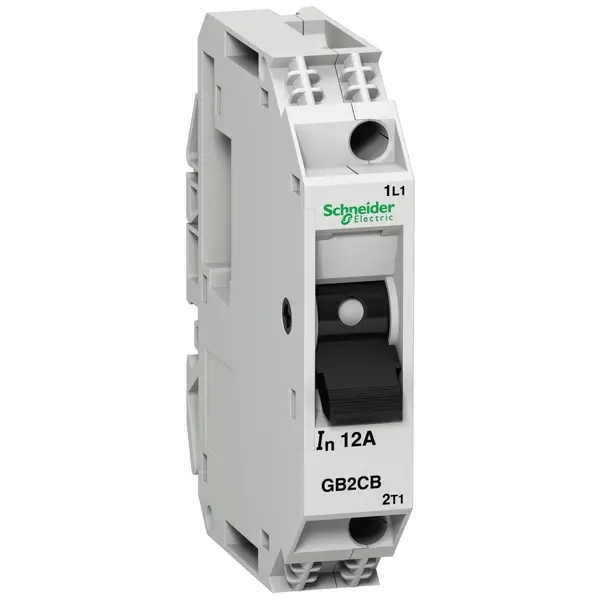 Schneider Electric - GB2CB09 - THERMAL MAGNETIC CKT BREAKER 4A 1P - 1