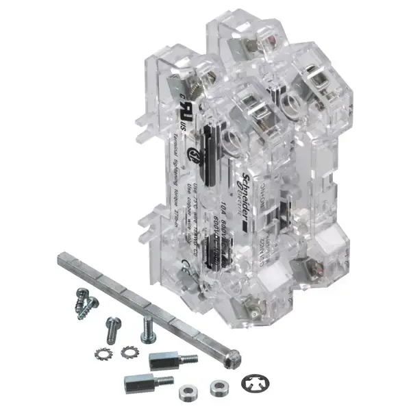 Schneider Electric - GS1AN22 - GS SW DISCO 50-1250A AUX BLOCK 2NO 2NC - 1