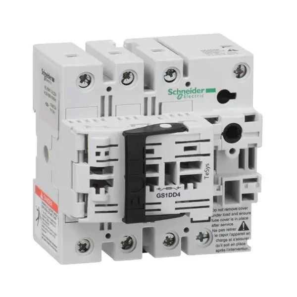 Schneider Electric - GS1DD4 - FUSE-SWITCH 4X32A 10X38 - 1